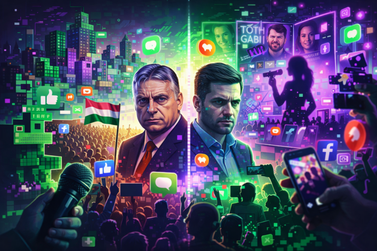 politika és online világ összeolvadása választási kampányban