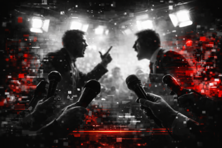 közbeszéd durvulása politikai kampányban televízióban