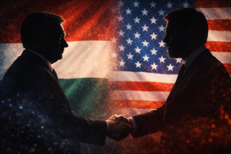 Orbán Viktor és JD Vance közös nagygyűlése