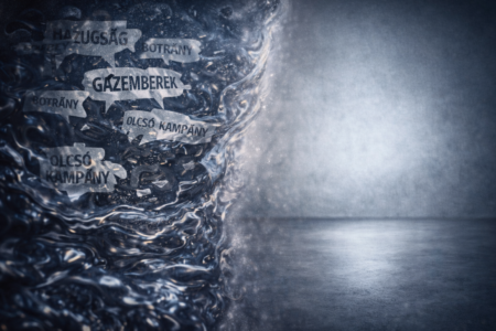 Tisza Párt kritika – csúszós politikai retorika és tartalmi bizonytalanság vizuális metafora