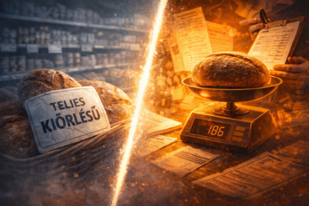 GVH Lidl bírság – kifli mérlegen, „megmázsálás” vizuális metafora a büntetésre